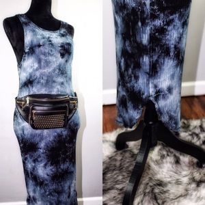 Heart Hips Acid Wash Dress